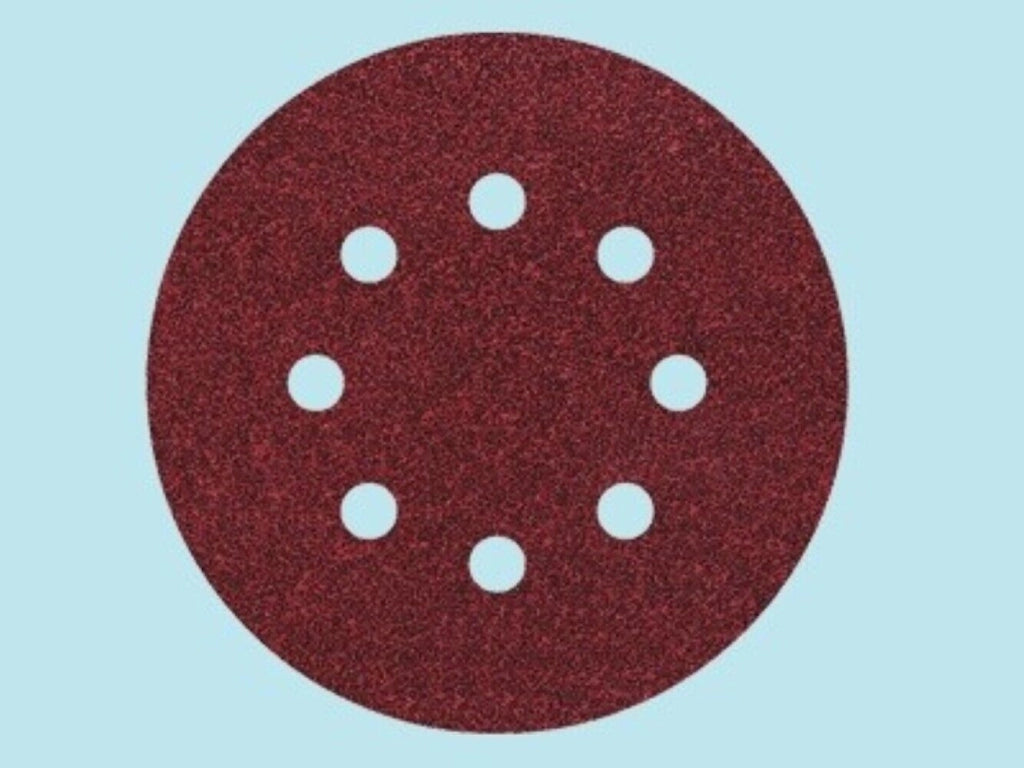 Dischi Per Rotorbitali Wolfcraft Grana 60 D.125 Pezzi 5 - Wolfcraft