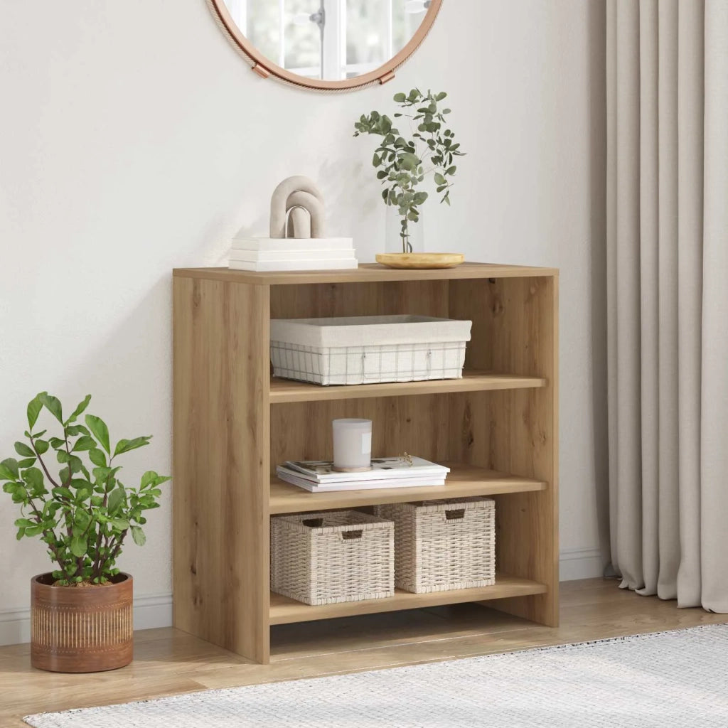 Credenza | Madia | Buffet da pranzo | Armadio da pranzo Marrone 70 x 41 x 75 cm Legno multistrato