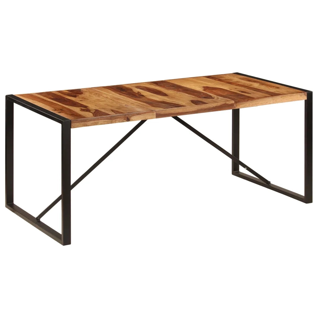 Tavolo da Pranzo 180x90x75cm in Legno Massello di Acacia 247416