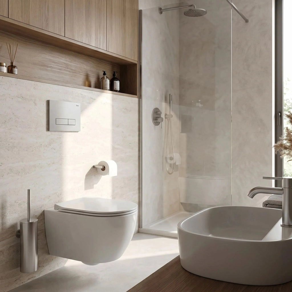 Pulsante Per Supporto Set Da Incasso Wc Rea Hd K011a-q And Slim 024n Satin