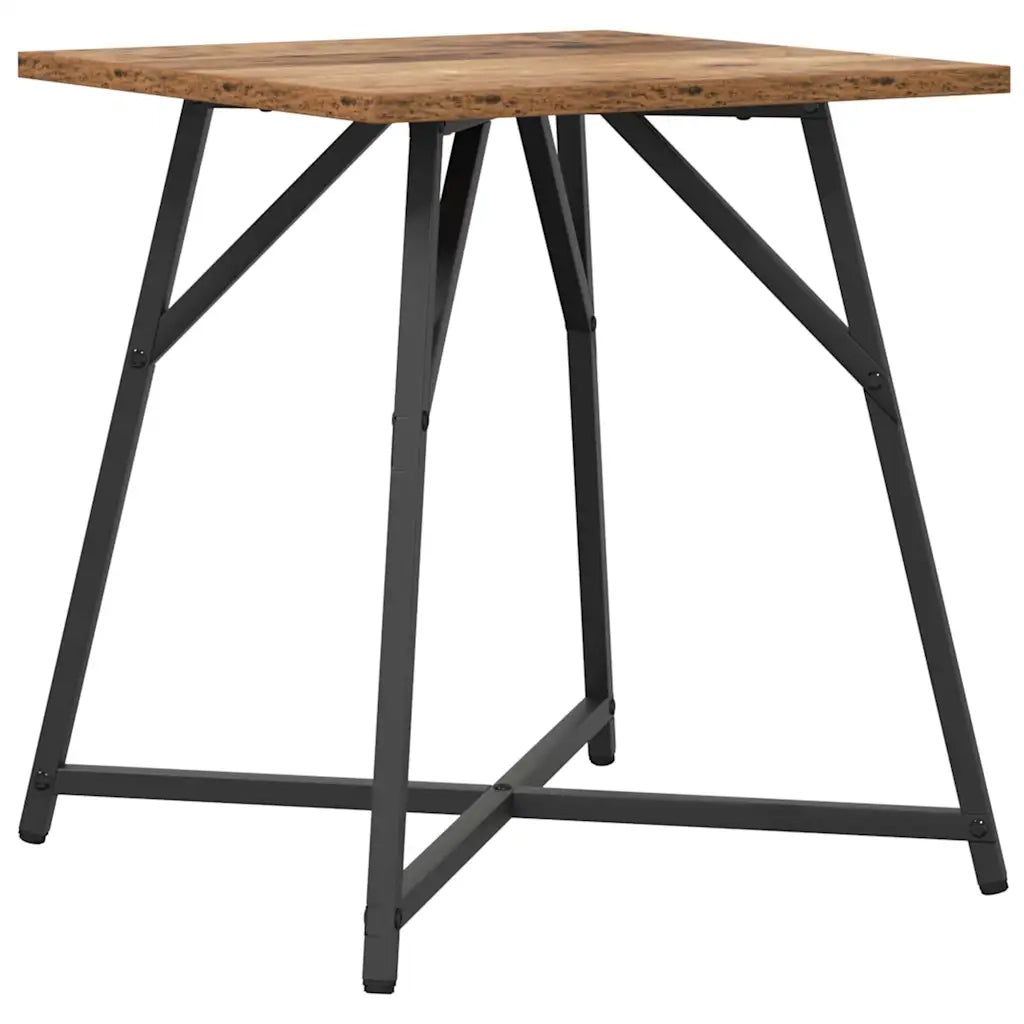 Set tavolini 2 pcs Legno Antico e Nero 869730