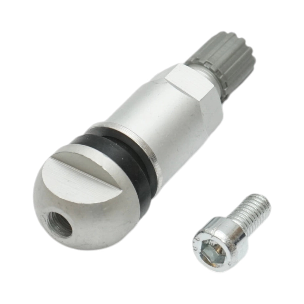 Valvola per ruota tubeless in alluminio compatibile con sensore TPMS-5