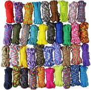 Set di Paracord Colorato - 10 pezzi - 10x3 metri
