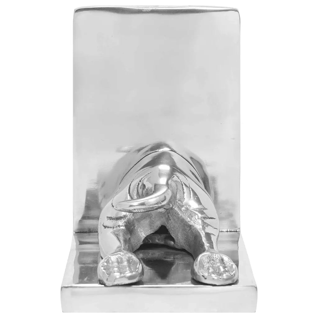 Fermalibri 2 pz Argento 12 x 15 x 18 cm Alluminio CFW6396052