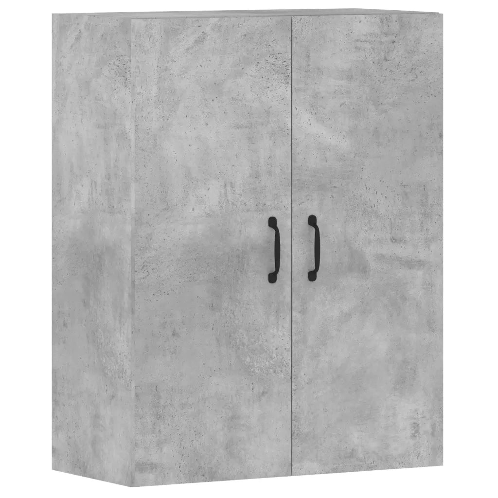 Armadietti a Parete 2 pz Grigio Cemento in Legno Multistrato CFW4715577