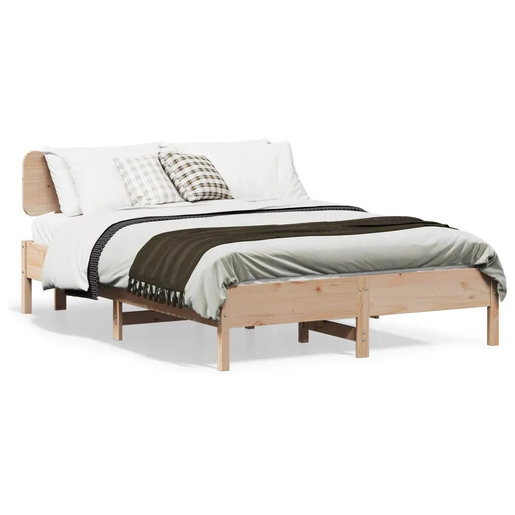 Giroletto senza Materasso 120x200 cm in Legno Massello di Pino 3328235