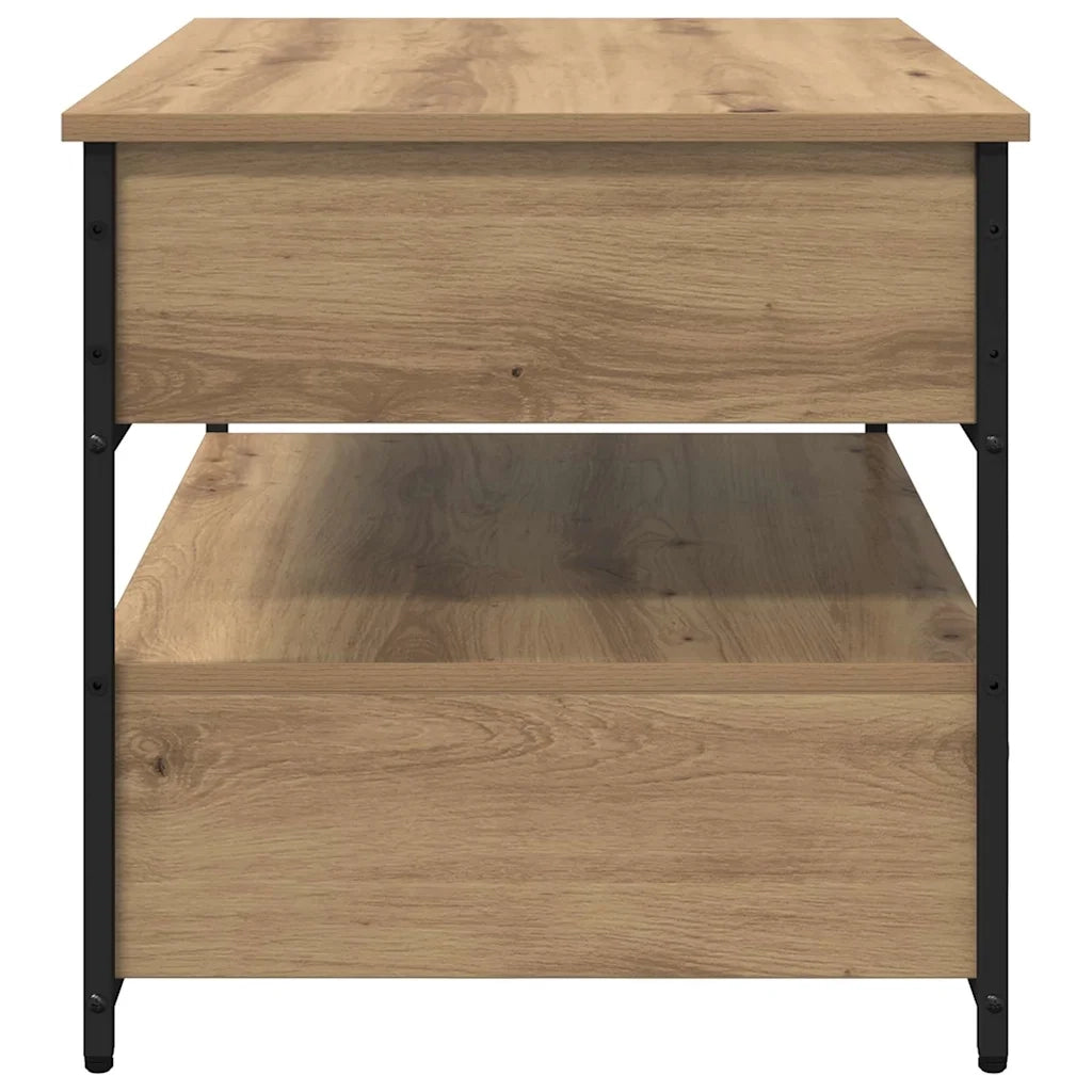 Tavolino da salotto Rovere artigianale 70 x 50 x 54.5 cm 883049