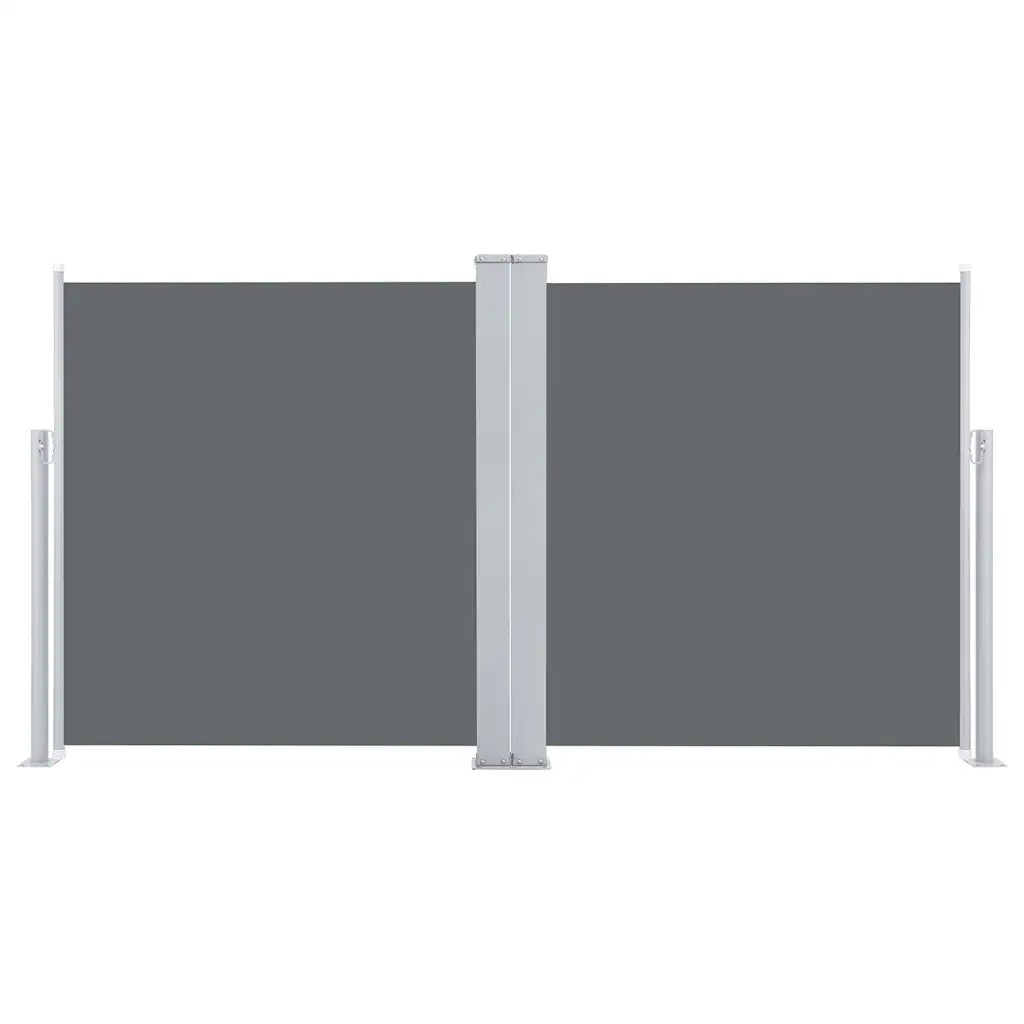 Tenda da Sole Laterale Retrattile Antracite 120x600 cm 48450