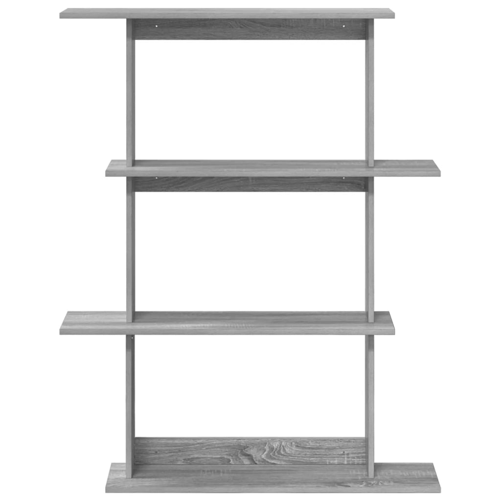 Scaffale da parete A parete Grigio 100 x 20 x 126 cm 8012065