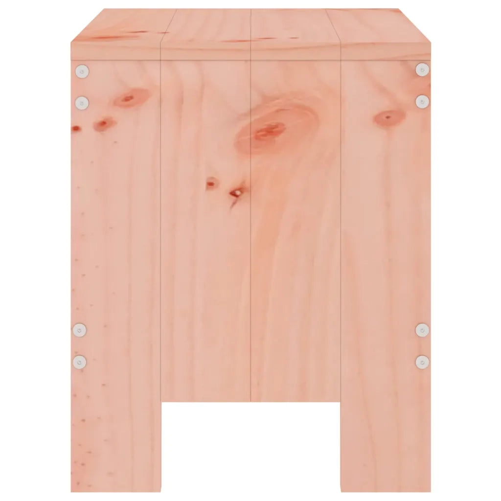 Sgabelli da Giardino 2pz 40x36x45 cm Legno Massello di Douglas 825343