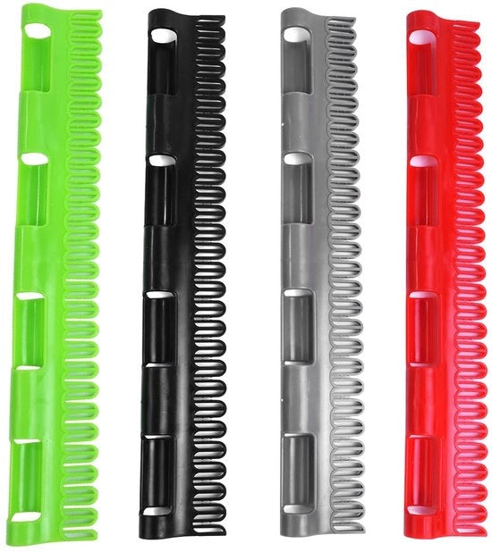 Set di appoggio per calze 4 pezzi - Materiale ecologico - Progettato per risparmiare spazio - Clip per calze - Asciugacalze per calze - Facile da utilizzare