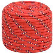Corda per barca Rossa 16 mm 25 m in Polipropilene 152413