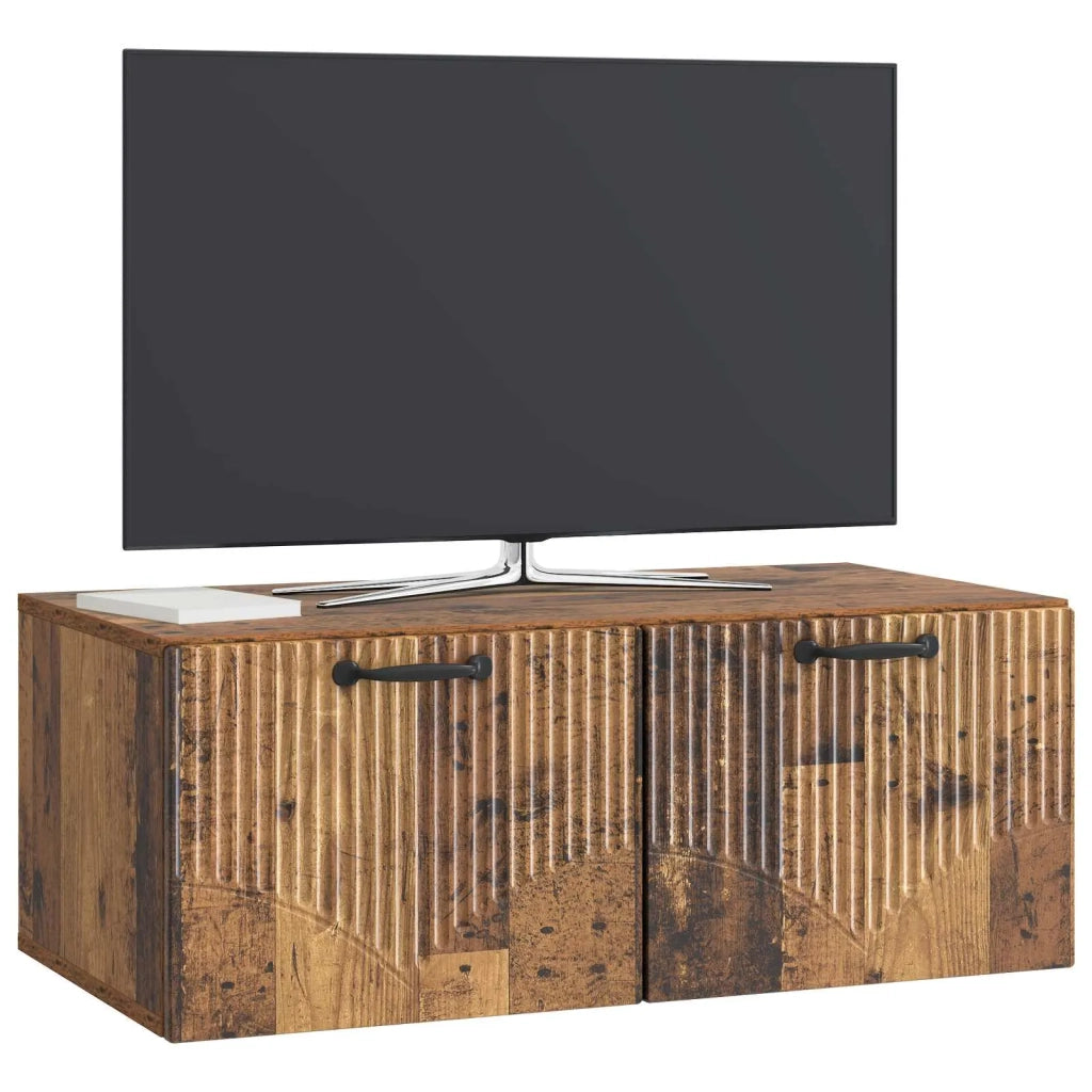 Mobile Porta TV da Muro Legno antico 78,5 x 41 x 30 cm 899033