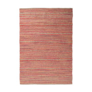 Tappeto Sienna 800 in Juta e Cotone Rosso