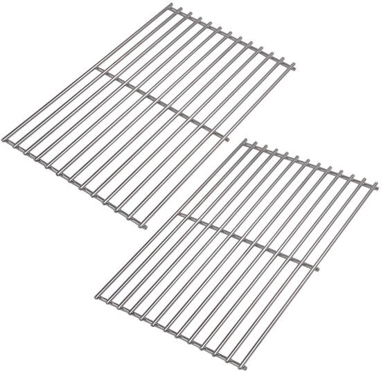 Set di griglia professionale - Riscaldamento - Set da 2 - Acciaio inossidabile - 41,5 x 27,5 cm