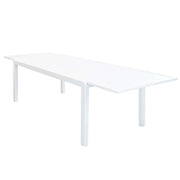 TAVOLO FORMENTERA ALLUNGABILE 200/300 X 100 X H74 CM IN COLORE BIANCO