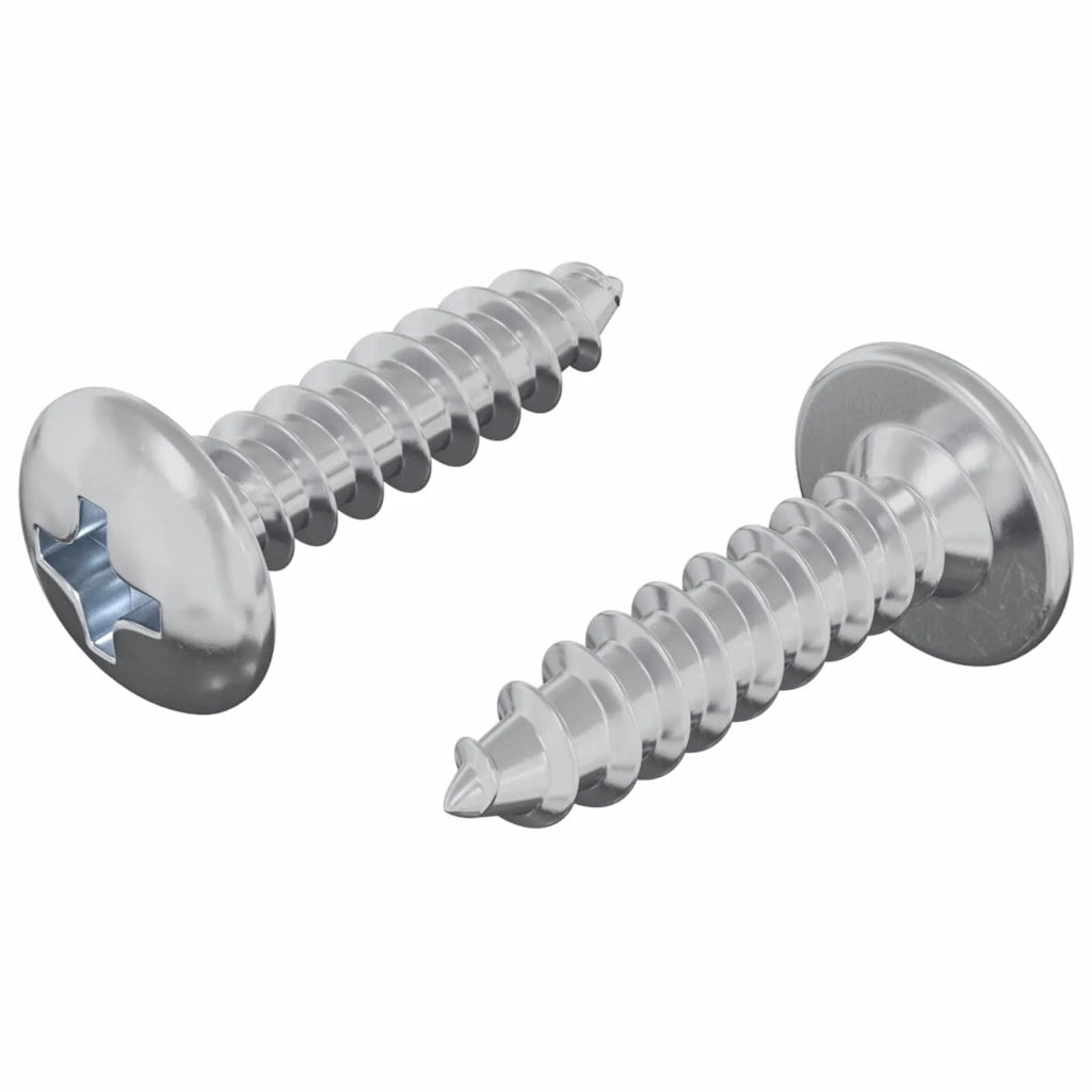 Vite 2 pz Argento M4 x 16 mm Acciaio CFW7721913