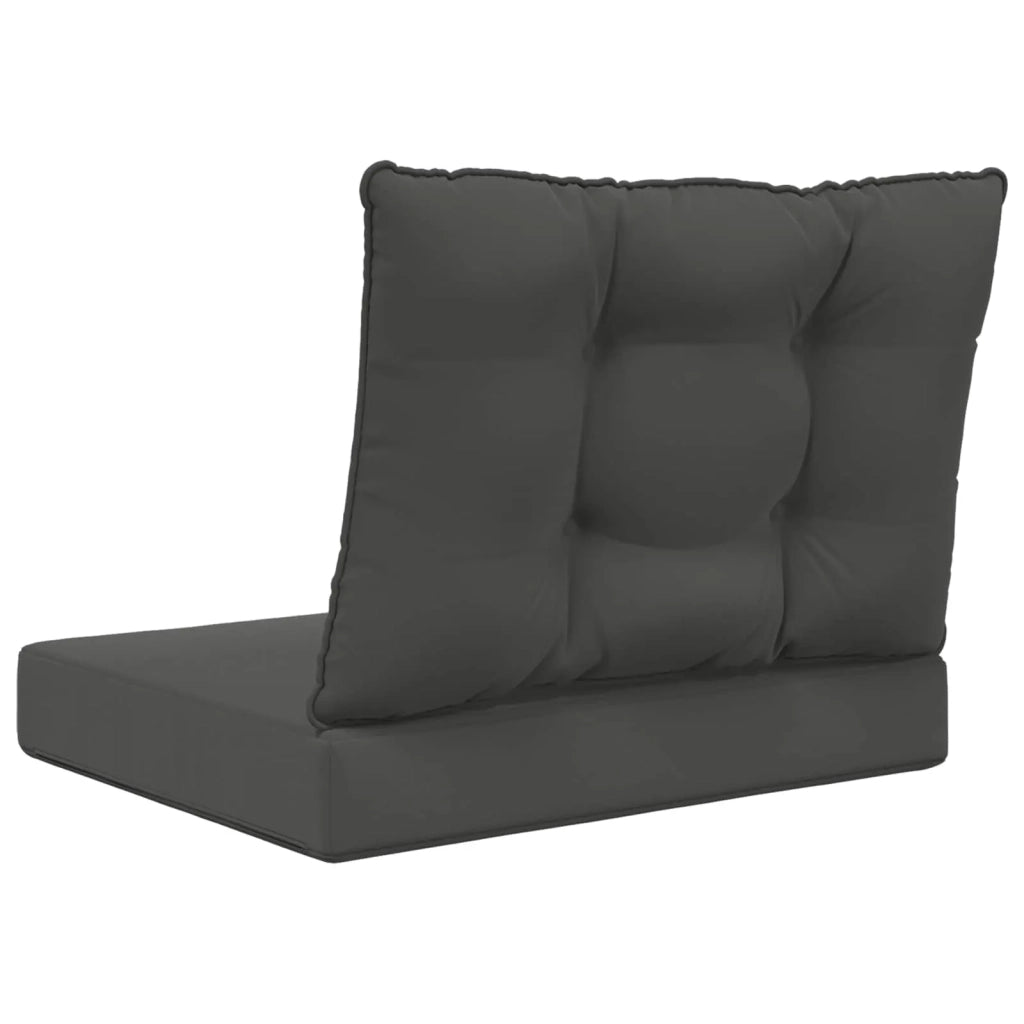 Cuscino per divano da esterno 2 pcs Antracite Poliestere