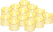 Lampadine elettriche inespirabili per candele, telescopiche, colore caldo bianco, 14 pezzi