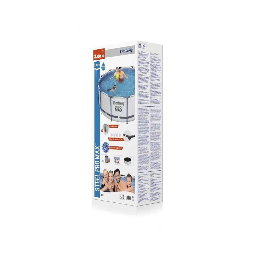 PISCINA STEEL PRO MAX D.366XH122CM 10250L