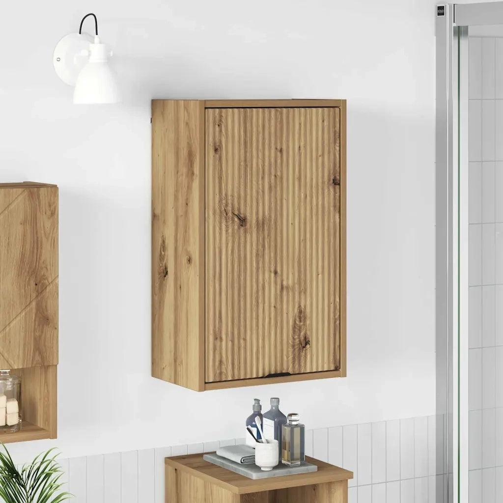 Mobile da Bagno con porta Rovere artigianale 39 x 23,5 x 65 cm 883393
