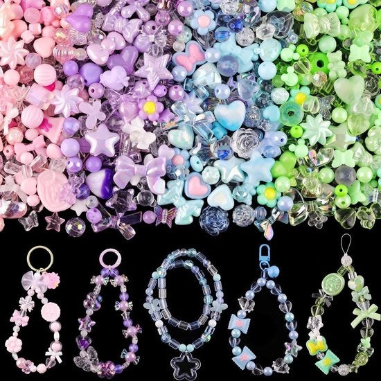 Set di 8 Colorati Acquari in Acrilico per Gioielli, Creativi e Ambientali