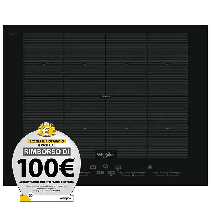 Whirlpool Piano cottura a induzione in vetroceramica - SMO 658C/NE