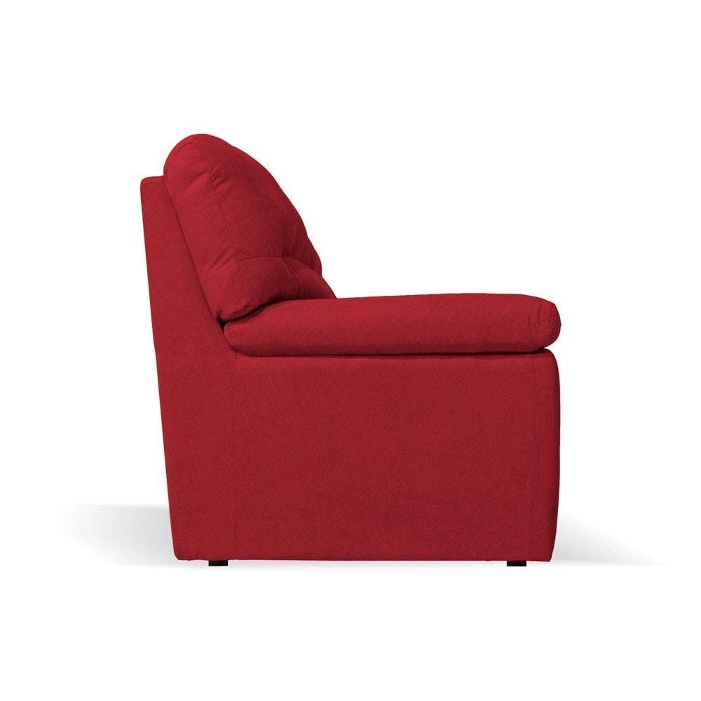 Divano 2 posti Alenda tessuto Roma18 colore Bordeaux 160x98x92h