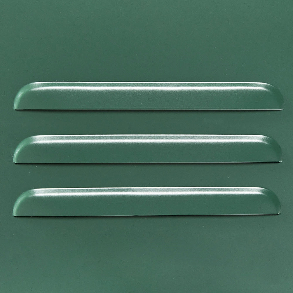 Armadio a 4 cassetti in metallo verde scuro in acciaio stile industriale per home office
