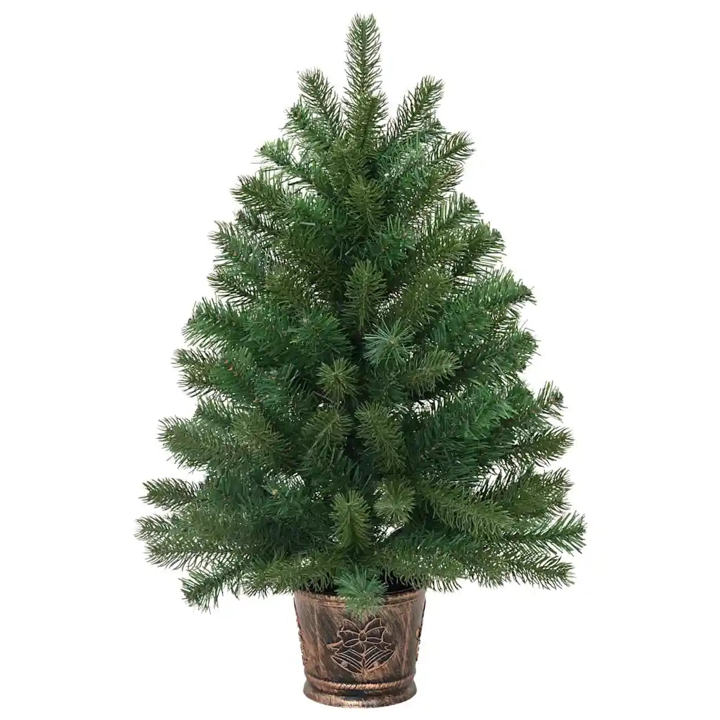 Albero di Natale artificiale con 150 LED Verde 95 cm PE e PVC 3397321