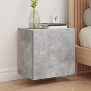Mobile TV Parete Grigio Cemento 40,5x30x40 cm Legno Multistratocod mxl 86114
