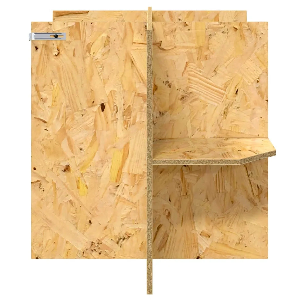 Base per Terrario Marrone 80 x 50 x 50 cm OSB CFW5312379