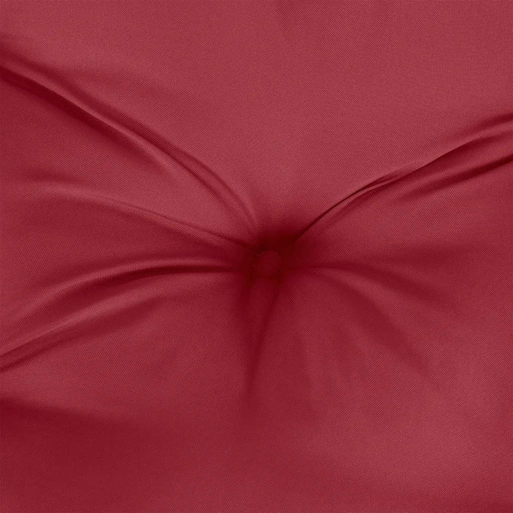 Cuscini per Panca 2 pz Rosso Vino 150x50x7 cm in Tessuto Oxford 361706