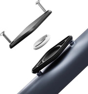 Supporto per bicicletta universale per Apple AirTag, protezione contro la furto, accessorio con fodero, viti di sicurezza, impermeabile, resistente all'acqua.