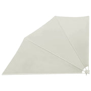 Tenda da sole laterale retrattile/schermo privacy per patio giardino terrazza balcone 160 x 240 cm crema 02_0007056