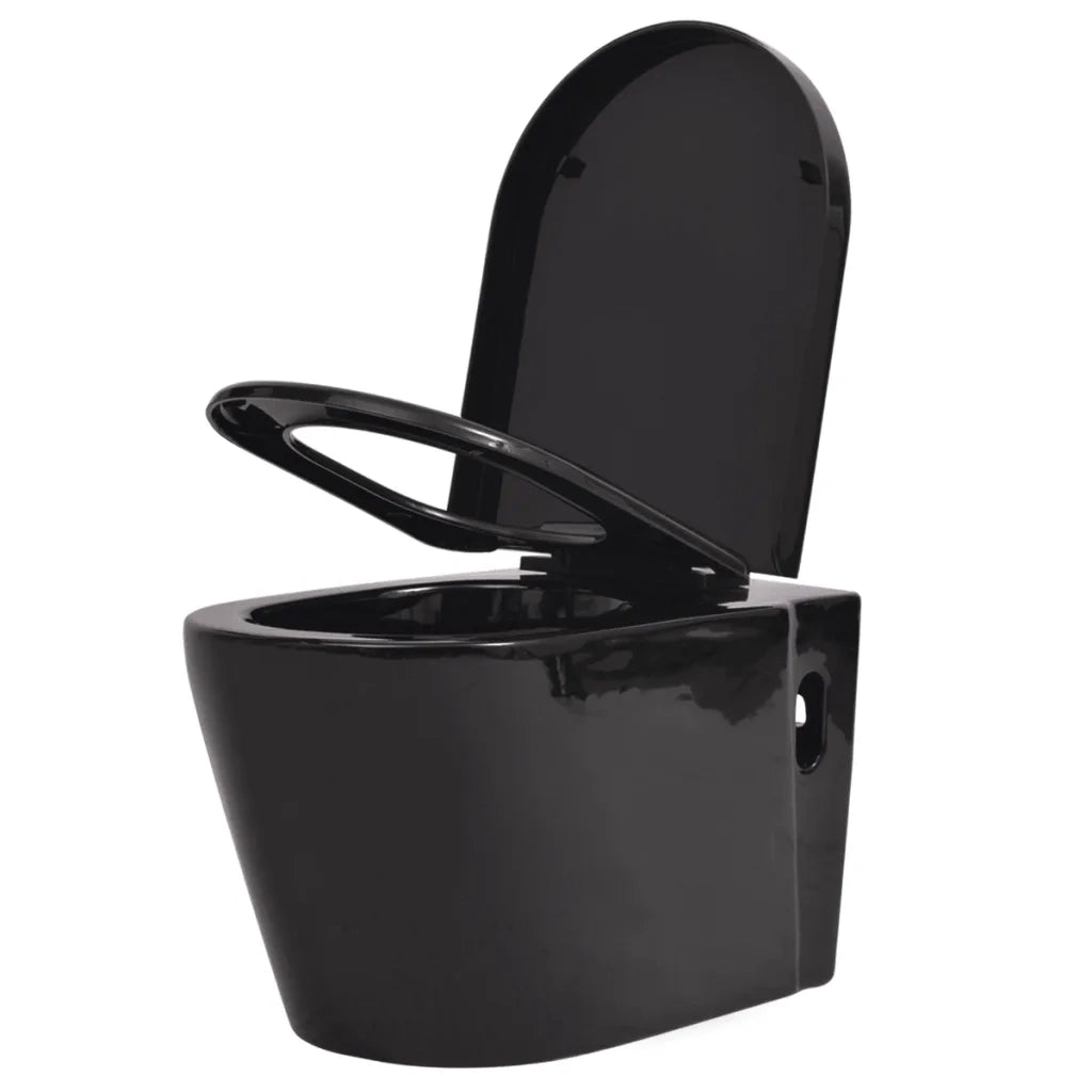 WC Sospeso in Ceramica Nera CFW9926216