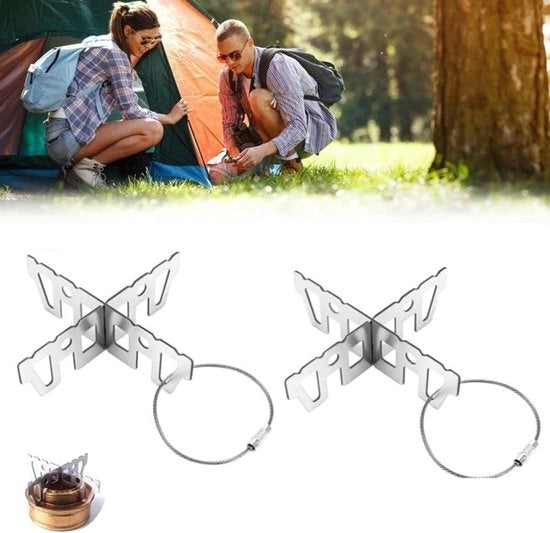 Tavolo da camping in acciaio inossidabile con trattamento anticorrosivo resistente all'alcol