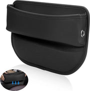 Organizzatore di apertura per sedili auto con console centrale e tasche laterali (nero)