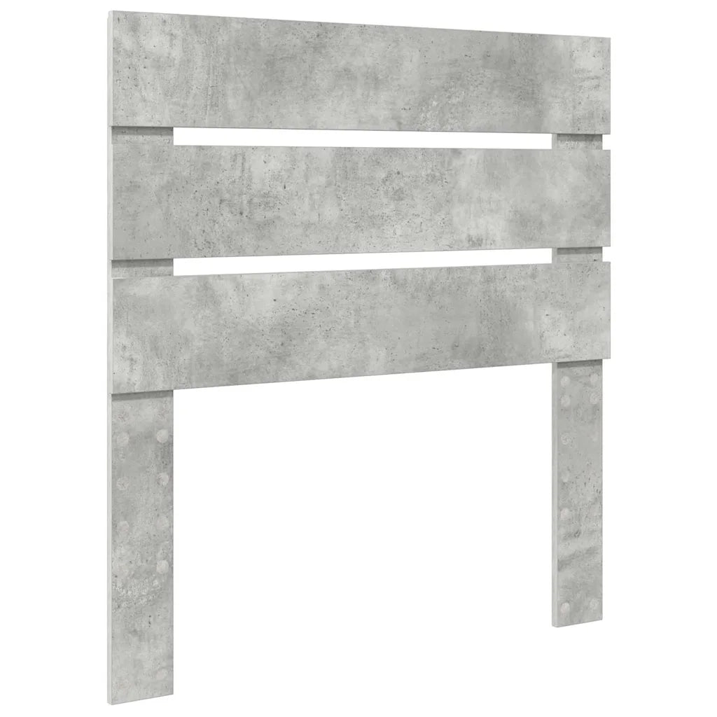 Testiera-Testata-Testiera Decorativa Grigio cemento 100 cm Legno multistrato 791155