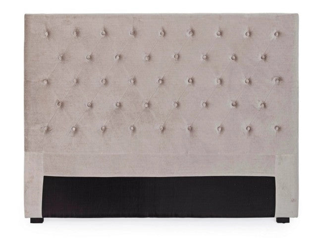 Testiera Letto Caspar Grigio Chiaro 160 in Legno