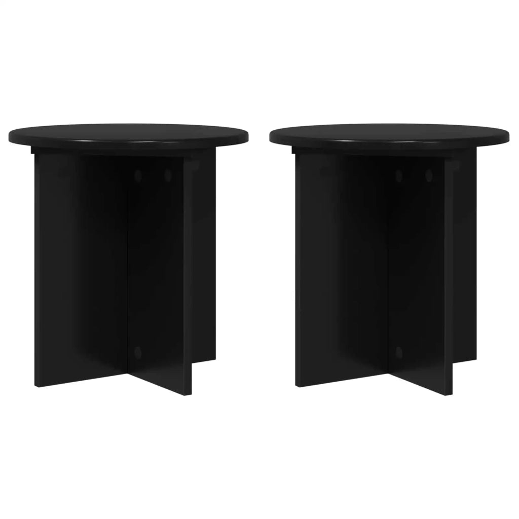Supporto per piante 2 pcs Nero 40 x 40 x 40 cm 899727
