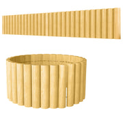 Recinzione da giardino in legno ¨C zephmum ¨C marrone 176x30 cm