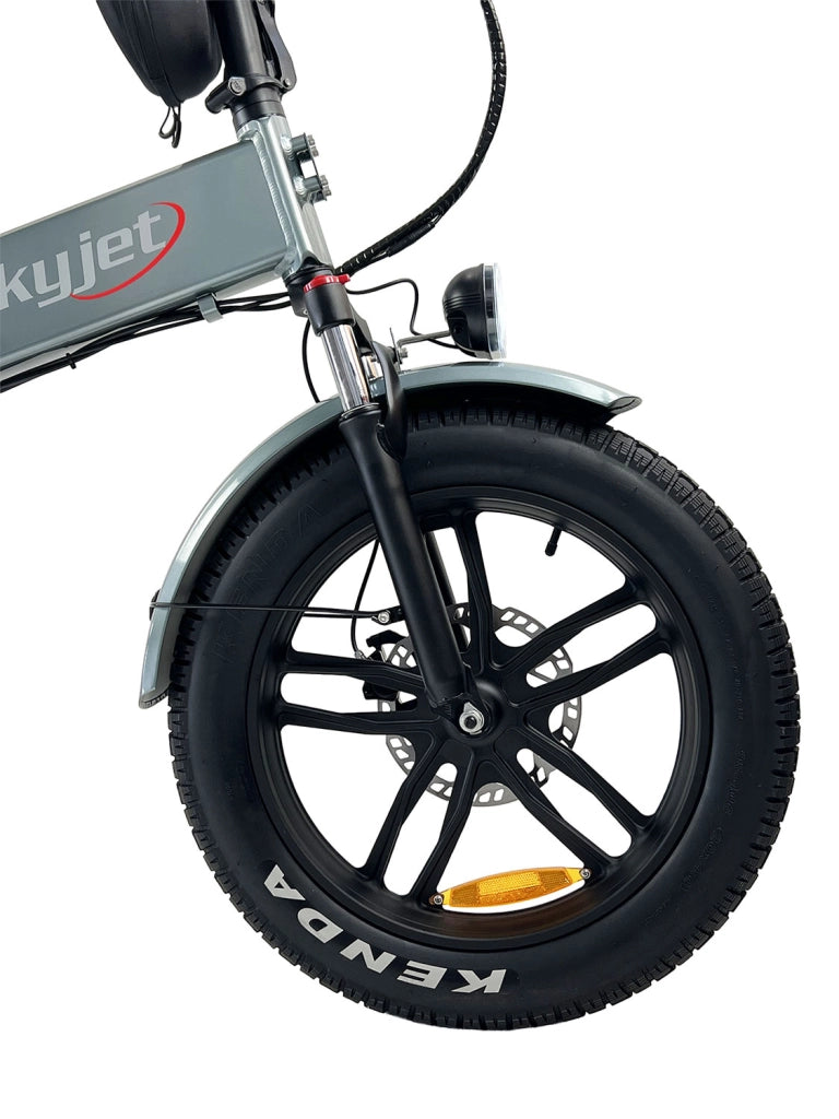 Bicicletta Elettrica GT3 PRO 250W con Freni Idraulici Display XXL e Chiave NFC Grigio