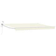Tettuccio Elettrico Retrattile Crema 4,5 × 3 m