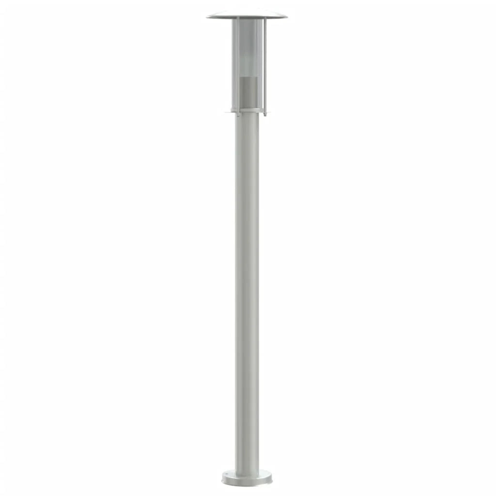 Lampada da terra per esterni in argento 100 cm in acciaio inox Argento 02_0042514