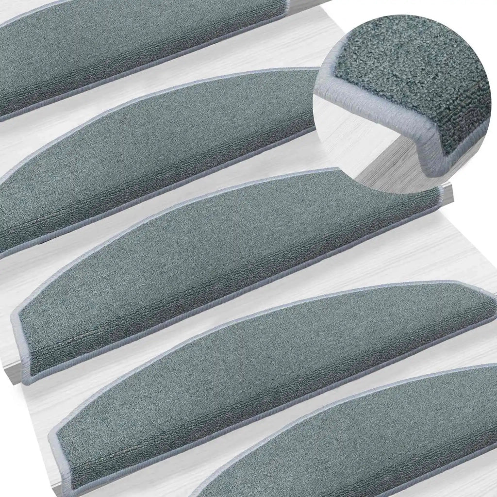 Tappetini per scale autoadesivi 15 pz 80 x 24,5 x 3,5 cm 42038644
