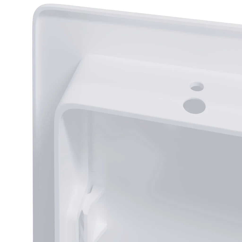 Pannelli di Accesso 2 pz Bianco 15 x 23 cm Plastica ABS CFW8155178