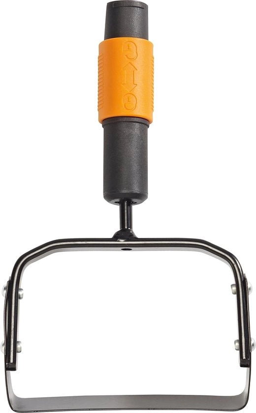 Ridurre Erbacce, Testa Attrezzi, Lunghezza: 25 cm, Larghezza: 15,5 cm, Lama in Acciaio, Nero/Arancione