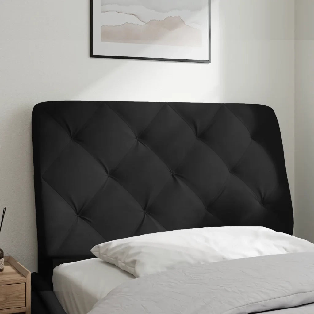 Cuscino Testiera Nero 90 cm in Velluto CFW1626346