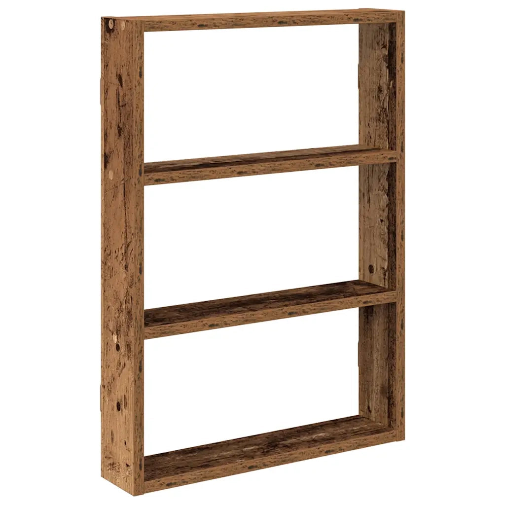 vidaXL Scaffale a Parete Legno Vecchio 43x9x60 cm in Truciolato
